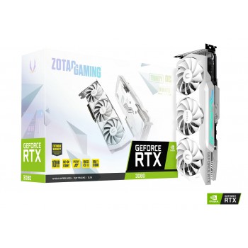 GeForce RTX™ 3080 Trinity OC White Edition LHR (ZT-A30800K-10PLHR)
